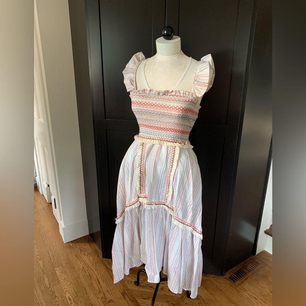 Alison Ruffle & Fringe Dress - Picture 11 of 12